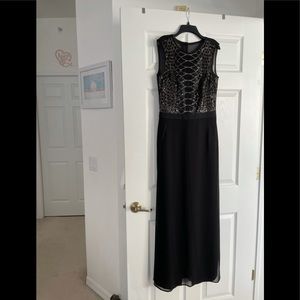 Black Sparkle Formal Dress by BCBG, Size 4